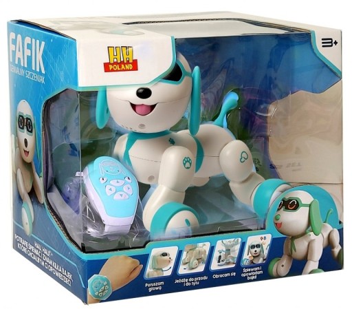 STEROWANY PIESEK ROBOT FAFIK MÓWI ŚPIEWA PO POLSKU