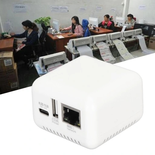 USB 2.0 PORT FAST MINI PRINT SERVER 100-240 V