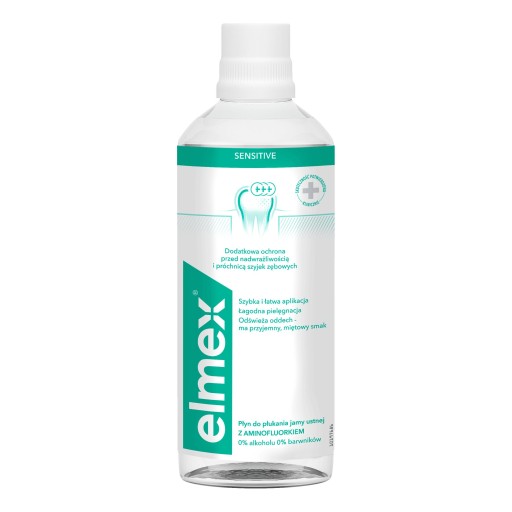 Elmex Sensitive płyn do jamy ustnej 400ml NL