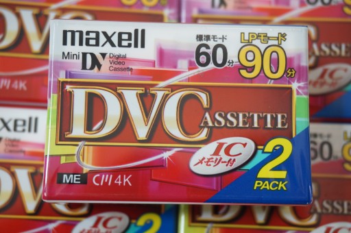 KASETA z funkcją pamięci MAXELL iC Mini DV DVC 60 / 90 min 2-PACK