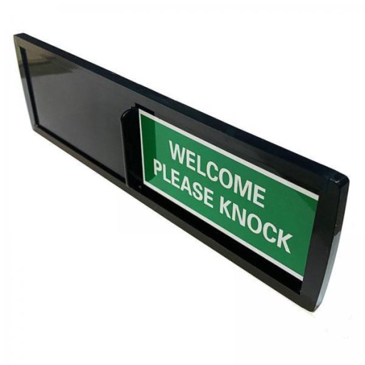 4x Acrylic Privacy Notice Sign Indicator for