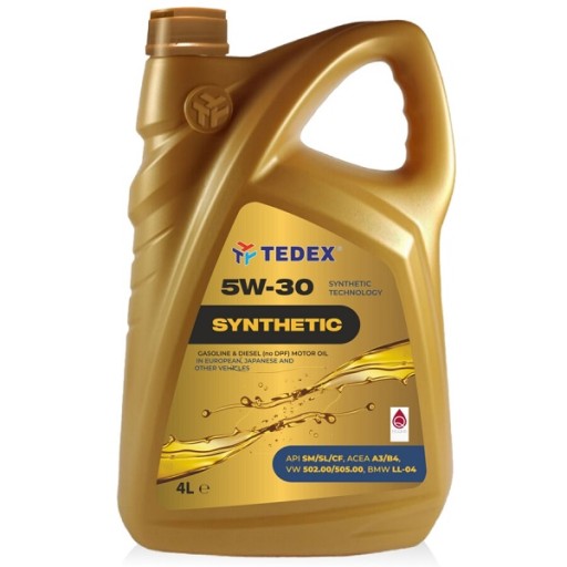 OLEJ 5W-30 TEDEX SYNTHETIC MOTOR 4L