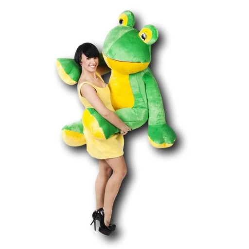 OGROMNA ŻABA PLUSZOWA DUŻA ŻABKA MASKOTKA 170 CM