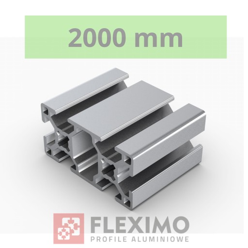 Profil aluminiowy konstrukcyjny 30x60 FB FB23060 - odcinek 2000 mm