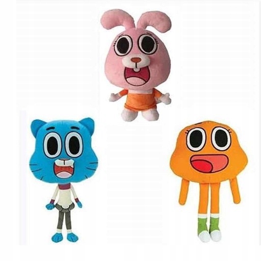 Pluszaki GUMBALL ANAIS DARWIN zestaw 3 sztuki