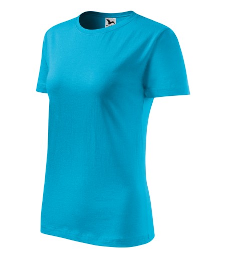 Koszulka t-shirt Classic New 133 XS turkusowa