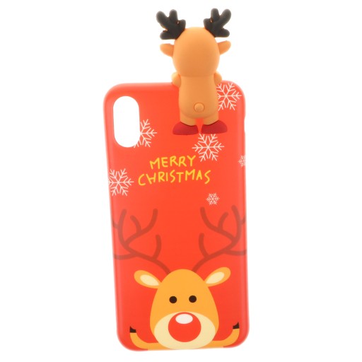 Phone Case, Christmas Snowman Shockproof Soft TPU