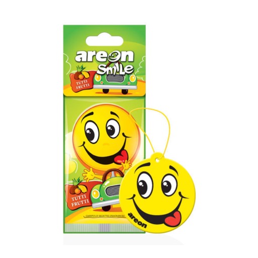 AREON ODŚWIEŻACZ SAMOCHODOWY DRY SMILE TUTTI FRUTT