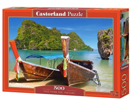 PUZZLE 500 KHAO PHING KAN,TAJLANDIA CASTOR