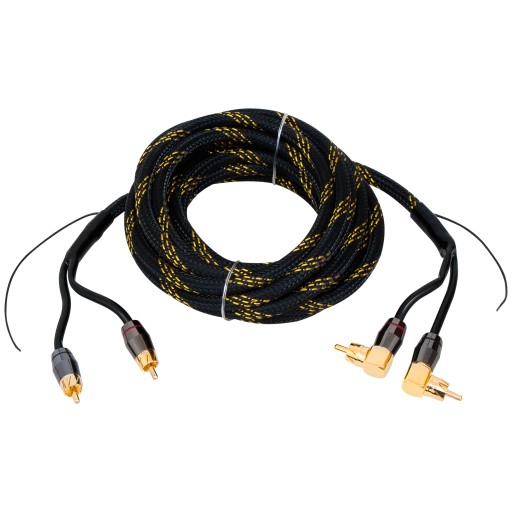 Kabel 2x RCA BLOW audio wzmacniacz oplot Hi-End 5m
