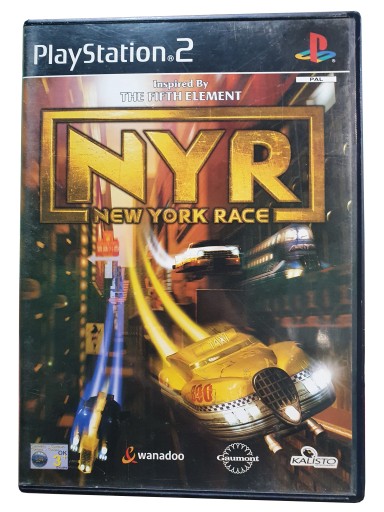 NEW YORK RACE NYR PS2 WYD. PREMIEROWE KOMPLET 3xA
