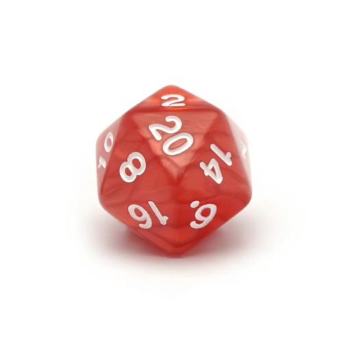 KOSTKA RPG KOŚĆ DWUDZIESTOŚCIENNA K20 Z PIEKIEŁ