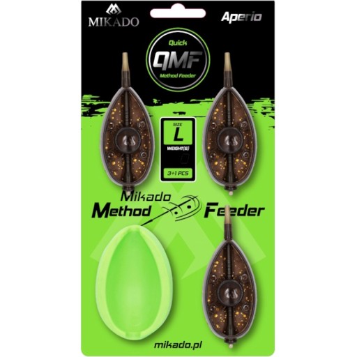 Koszyk Method Feeder Mikado Aperio QMF 3x30g+Forma