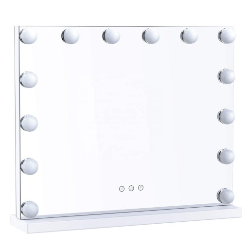 LUSTRO DO MAKIJAŻU WIZAŻU MAKE UP LED DOTYKOWE 3K