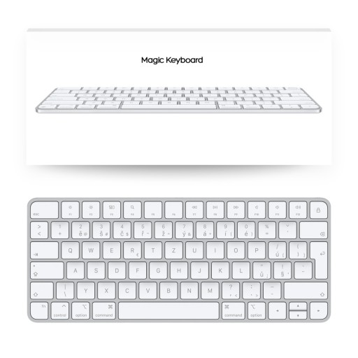 NOWA BEZPRZEWODOWA KLAWIATURA APPLE MAGIC KEYBOARD A1644 CZESKA | MLA22CZ/A