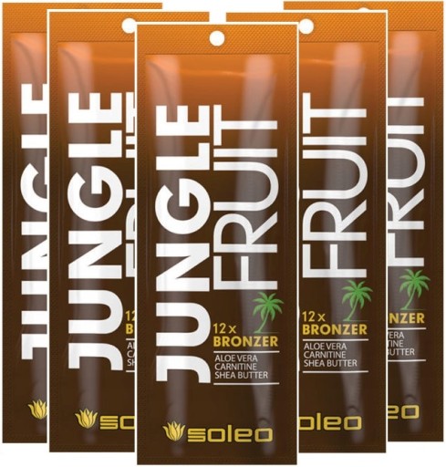 SOLEO JUNGLE FRUITS MEGA BRONZER PAKIET 5 SZT