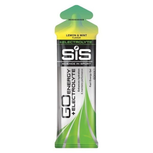 SIS ŻEL ENERGETYCZNY 60ml GO +ELECTROLYTE GEL | Cytrynowo miętowy