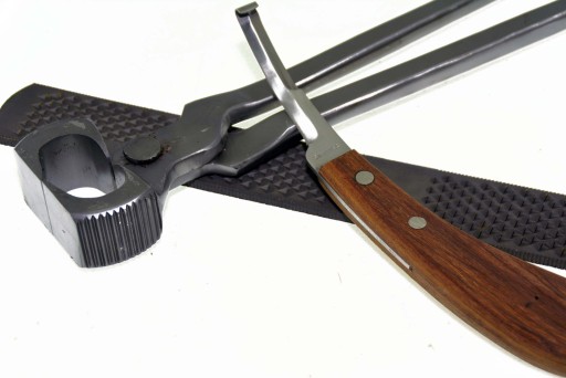 CĘGI OBCĘGI PILNIK DO KOREKCJI KOPYT-38CM ZESTAW