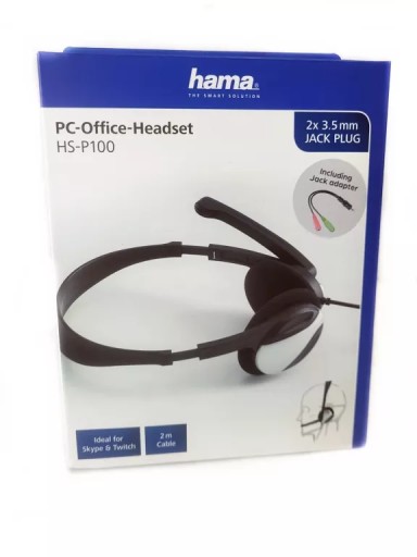 SŁUCHAWKI NAUSZNE HAMA ESSENTIAL MODEL HS-P100