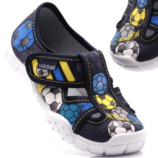 VIGGAMI KAPCIE BUTY DZIECIĘCE PANTOFLE ALEX 27