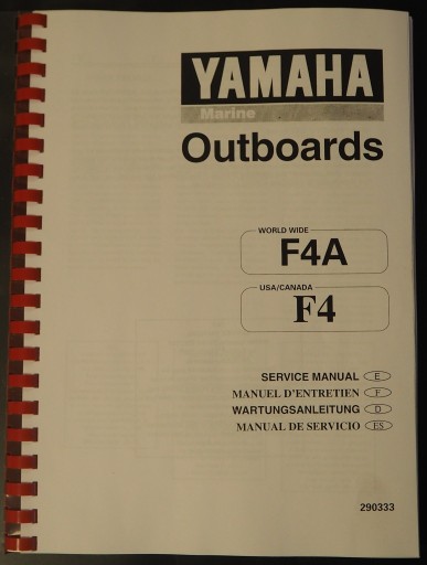 INSTRUKCJA NAPRAWY SILNIKÓW YAMAHA 4 KM 4-SUW