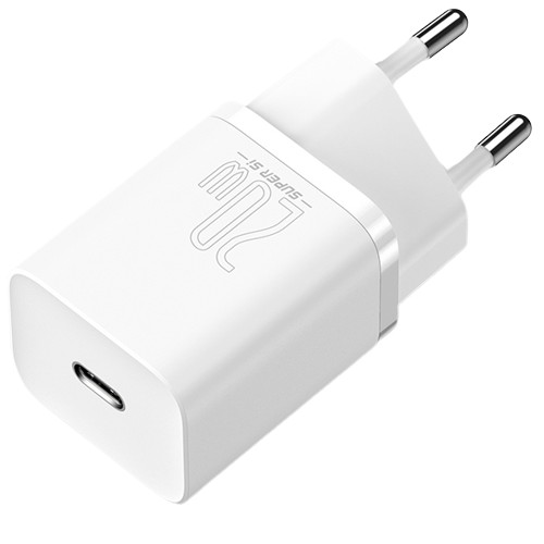 BASEUS SZYBKA ŁADOWARKA DO TELEFONU IPHONE ZASILACZ USB-C TYP-C QC 20W PD