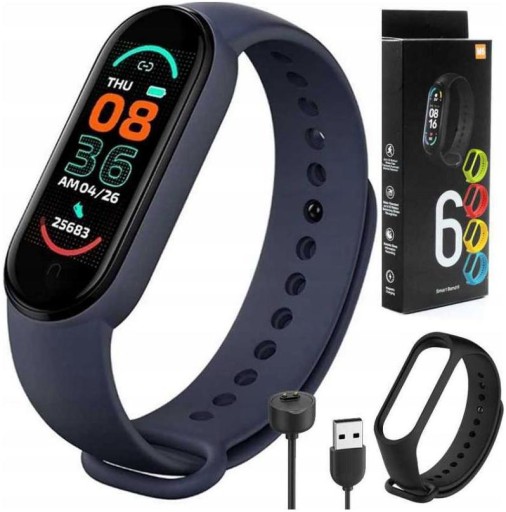 KROKOMIERZ SMARTBAND M6 OPASKA SPORTOWA PULS SMS