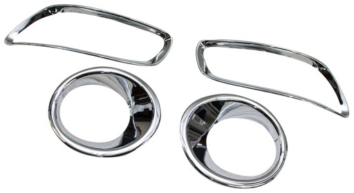 OSŁONA HALOGENU PRZÓD+ TYŁ HYUNDAI SANTA FE 10-12
