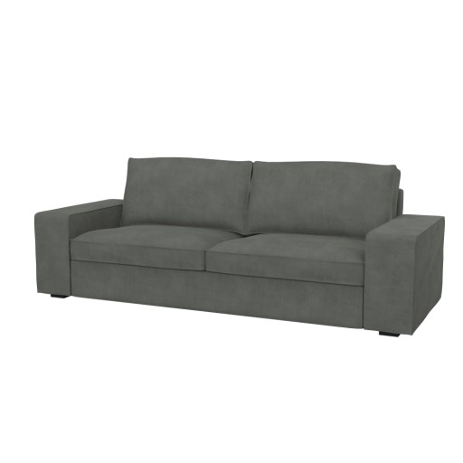 KIVIK Pokrycie sofy 3 rozkł., Velvet Grey