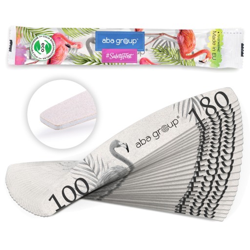 Pilniki Aba Group 100/180 Łódka Półksiężyc 25 szt Slim w Folii Bezpieczny