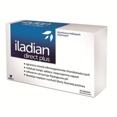 ILADIAN DIRECT PLUS 10 TABLETEK INFEKCJE