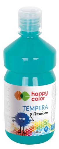 Farba plakatowa Tempera HAPPY COLOR 500 turkusowa