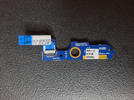 Moduł Przycisk Power HP 840 G3 6050A2727401