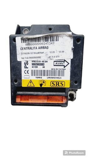 CITROEN C2 SENSOR AIRBAG 9660960880