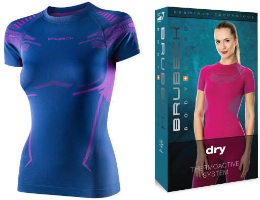 BRUBECK DRY ODDYCHAJĄCA KOSZULKA DO TURYSTYKI -L