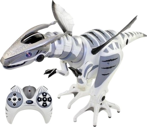 DUŻY CHODZĄCY ROBOSAUR DINOZAUR STEROWANY ROBOT RC 80cm