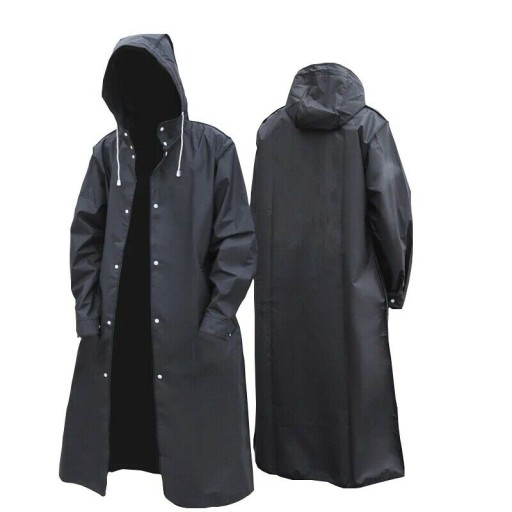 Poncho LLL r. L czarny