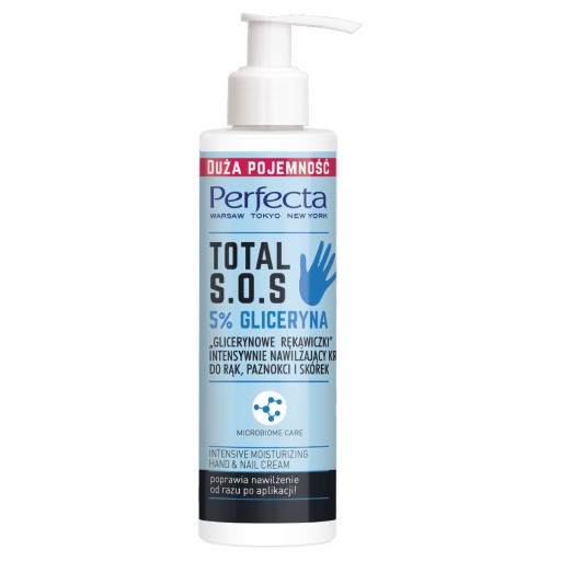Perfecta Total S.O.S Krem do rąk z pompką