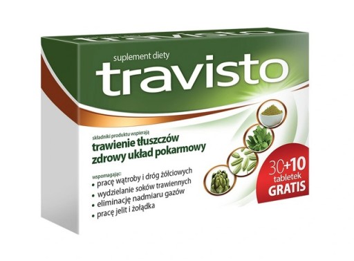 Travisto 40 tabl Wątroba Trawienie Układ Pokarmowy