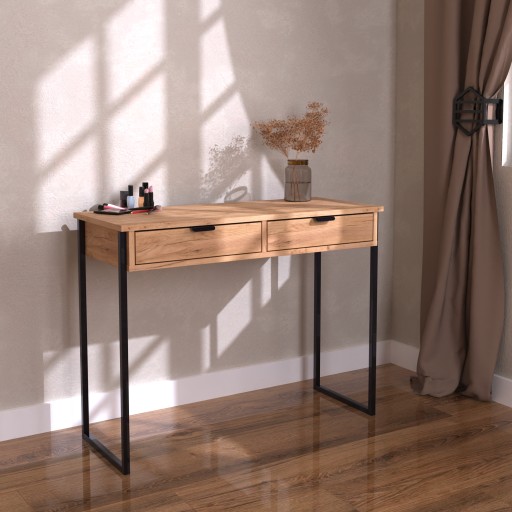Toaletka Feso w stylu Loft czarna