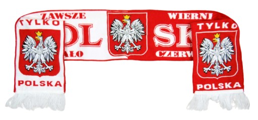 POLSKA SZALIK kibica POLSKI tkany jednostronny HD4