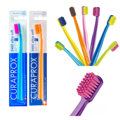 SZCZOTECZKA CURAPROX CS 5460 ULTRA SOFT 2 SZT. ORYGINALNA