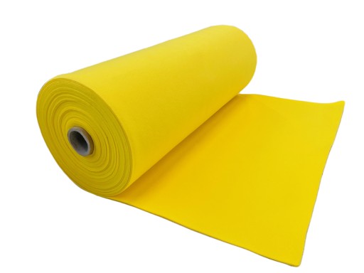 Filc impregnowany sztywny 600g/m2 żółty PREMIUM