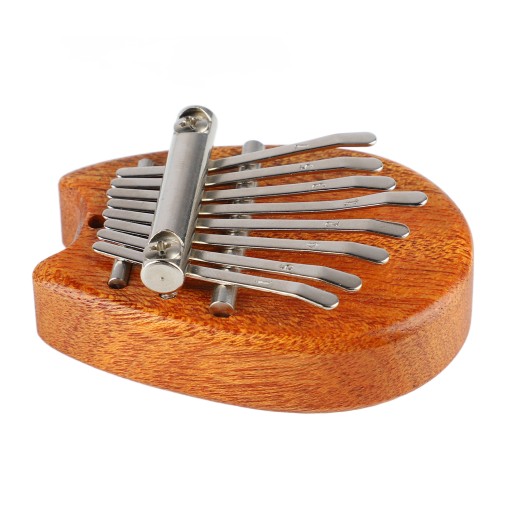 Mini Kalimba 8 Key Thumb Fortepian z litego
