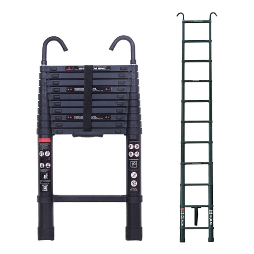 Składana Drabina Teleskopowa o Długości 3,2M 150kg