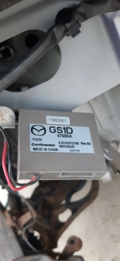 MODUŁ STEROWNIK KEYLESS GS1D676B0A MAZDA 6 GH
