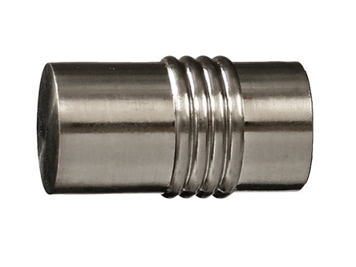 16 mm CYLINDER zakończenie ozdobne do karnisza SS
