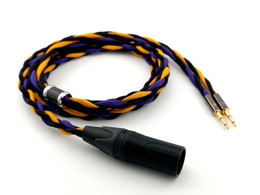 Ręcznie wykonany zbalansowany kabel AUDIOQUEST NIGHTHAWK / NIGHTOWL XLR 4
