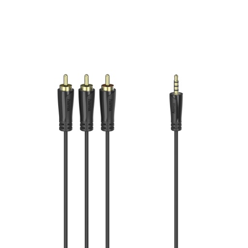 Kabel Hama audio 1,5 m 3.5mm 3 x RCA