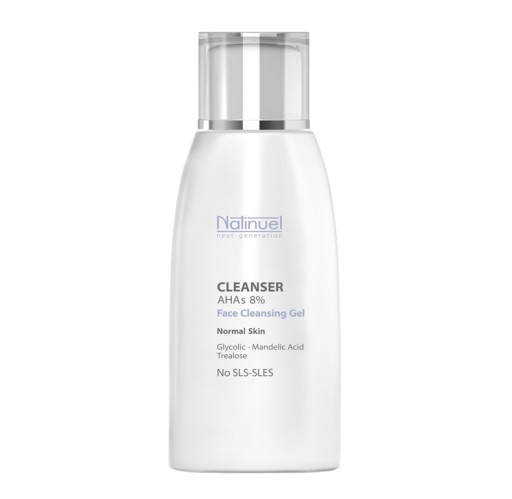NATINUEL Cleanser AHA 8% Żel oczyszczający do cery normalnej i mieszanej